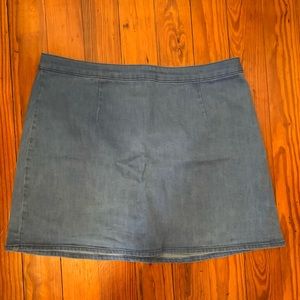 ASOS Denim Mini Skirt